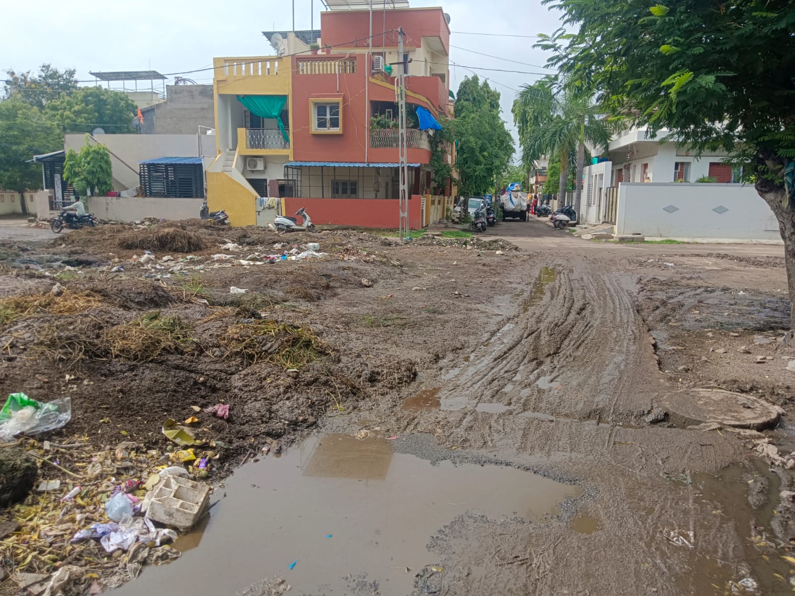 કોર્પોરેશન ની બેદરકારી પડી જનતા ઉપર ભારી