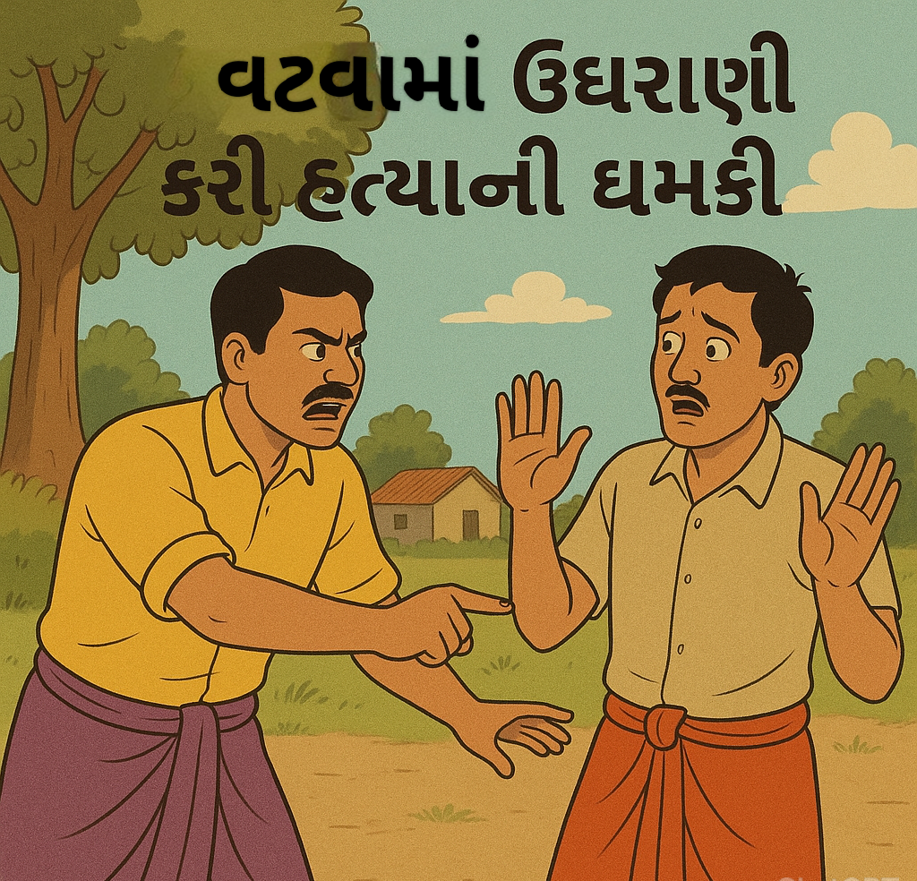 વટવામાં ઉઘરાણી કરી હત્યાની ધમકી