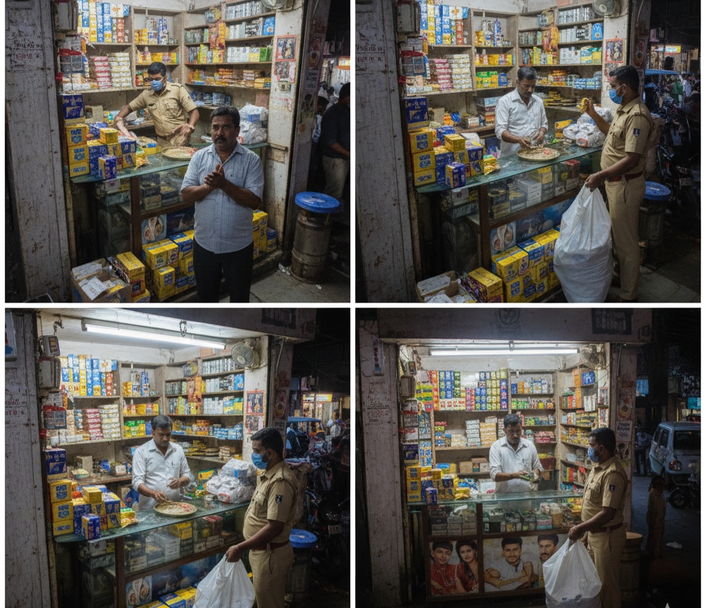 વટવા GIDCમાં બે સ્થળોએ પ્રતિબંધિત ગોગો પેપર પકડાયા