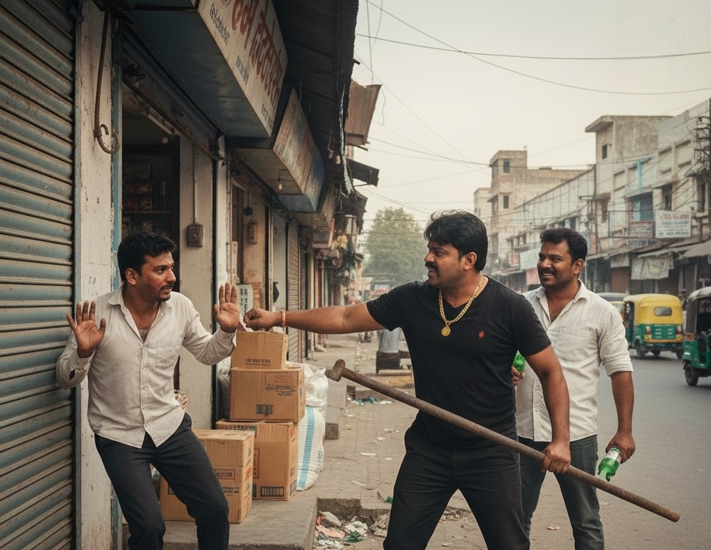 વટવા GIDCમાં બુટલેગરના ભાઈ સહિત ત્રણએ વેપારીને ધમકી આપી, જીવલેણ હુમલો